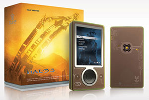 Microsoft releases special edition Halo 3 Zune for military personnel